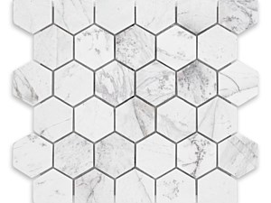 Volakas Marble Hexagon 2 Polished or Honed